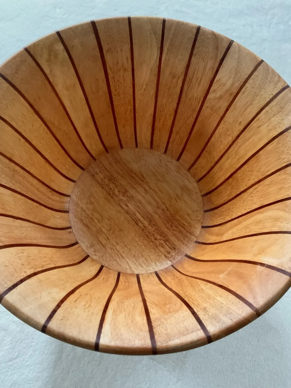 Dansk Jens Quistgaard Teak Staved Salad Bowl Set 13” Servers Danish Modern MCM